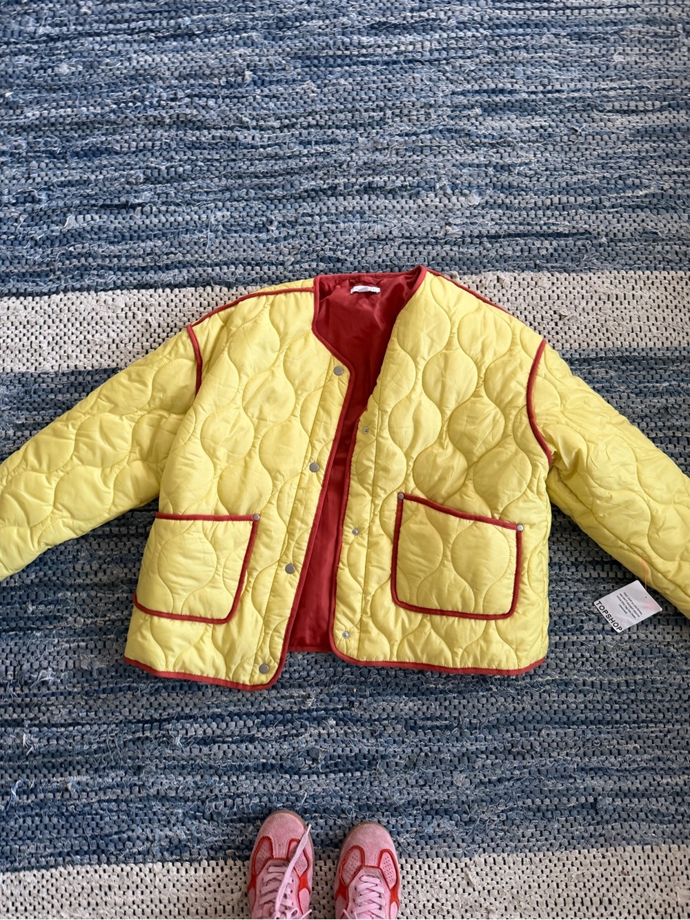 Topshop Quilted Jacket